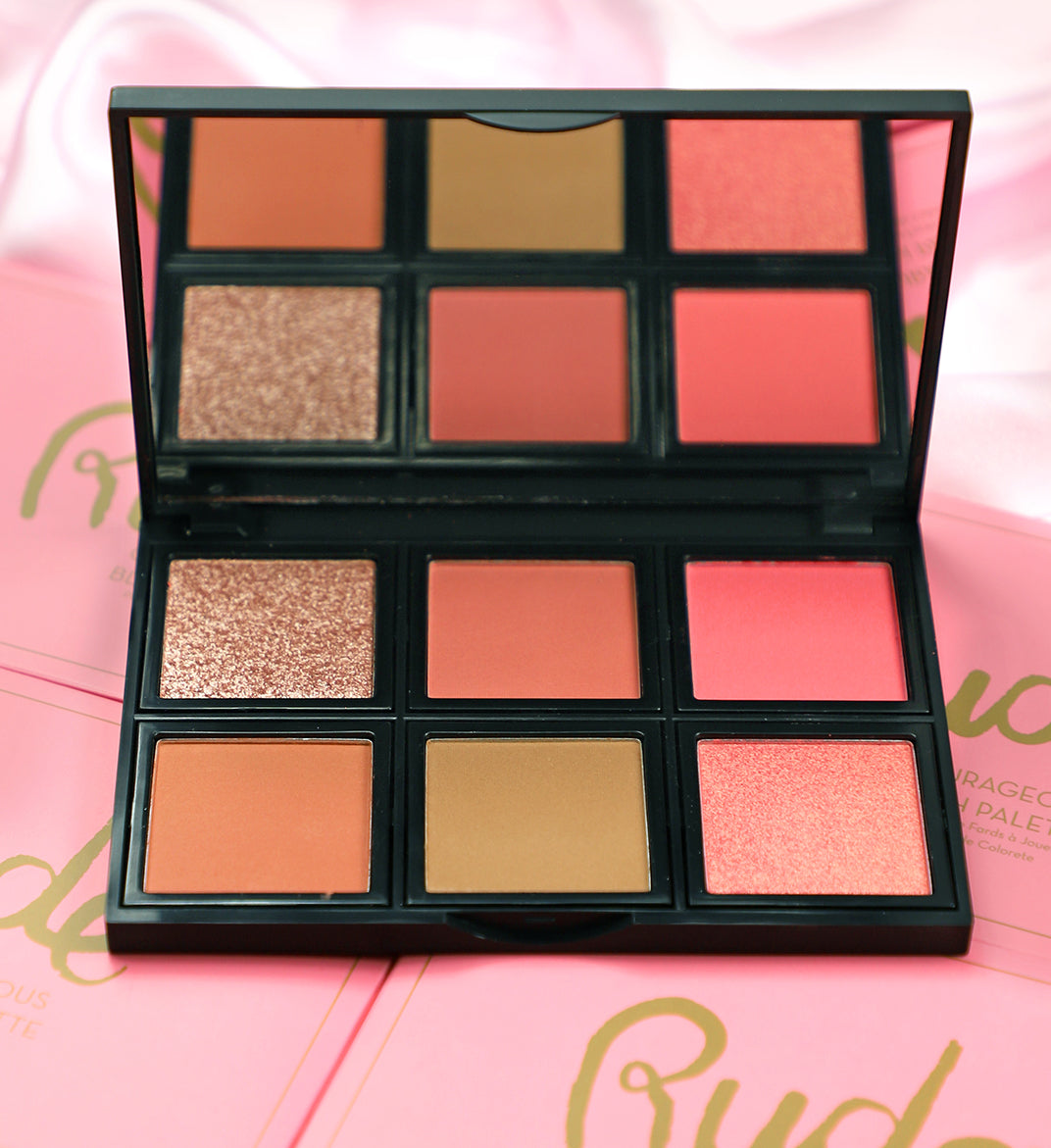 RUDE Courageous Blush Palette