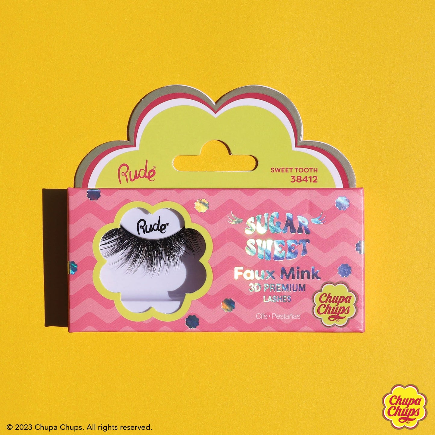 RUDE Chupa Chups Sugar Sweet Faux Mink Lashes