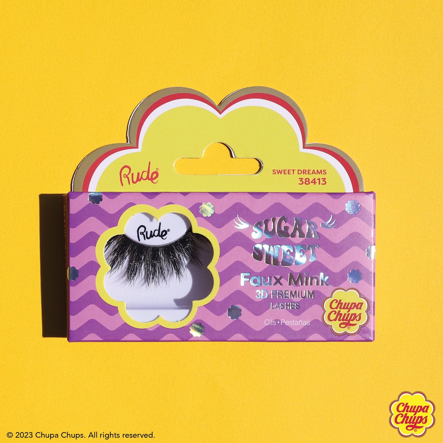 RUDE Chupa Chups Sugar Sweet Faux Mink Lashes