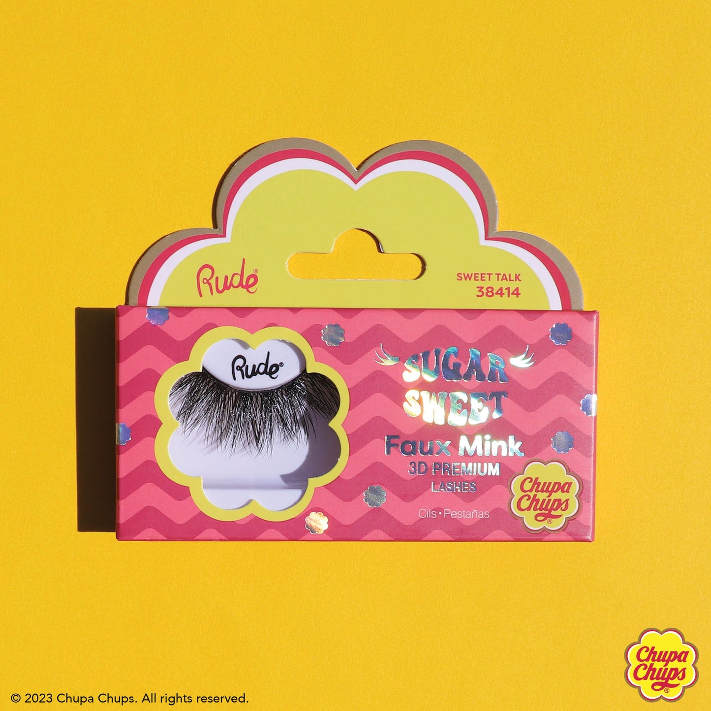 RUDE Chupa Chups Sugar Sweet Faux Mink Lashes