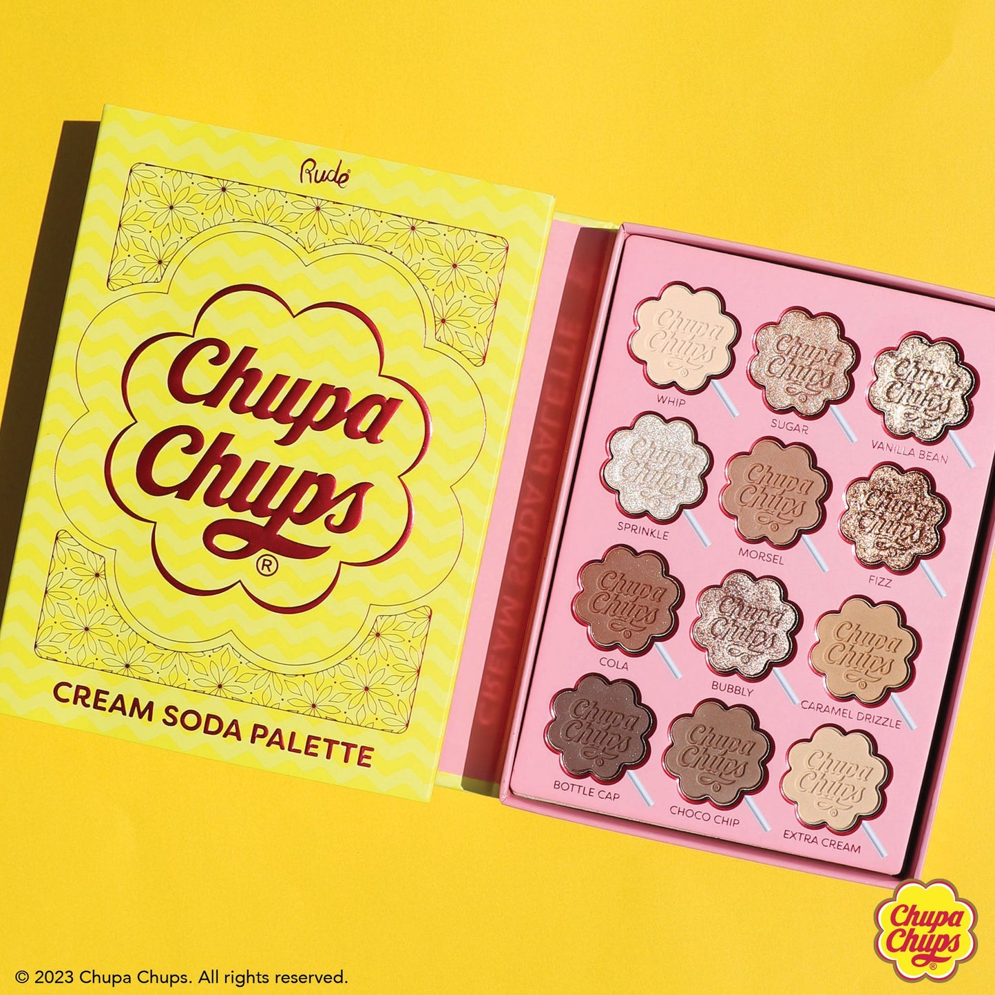RUDE Chupa Chups Cream Soda 12 Color Palette