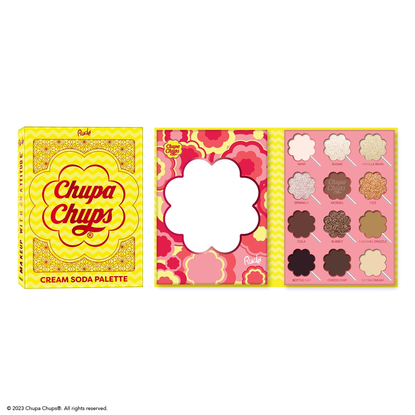 RUDE Chupa Chups Cream Soda 12 Color Palette