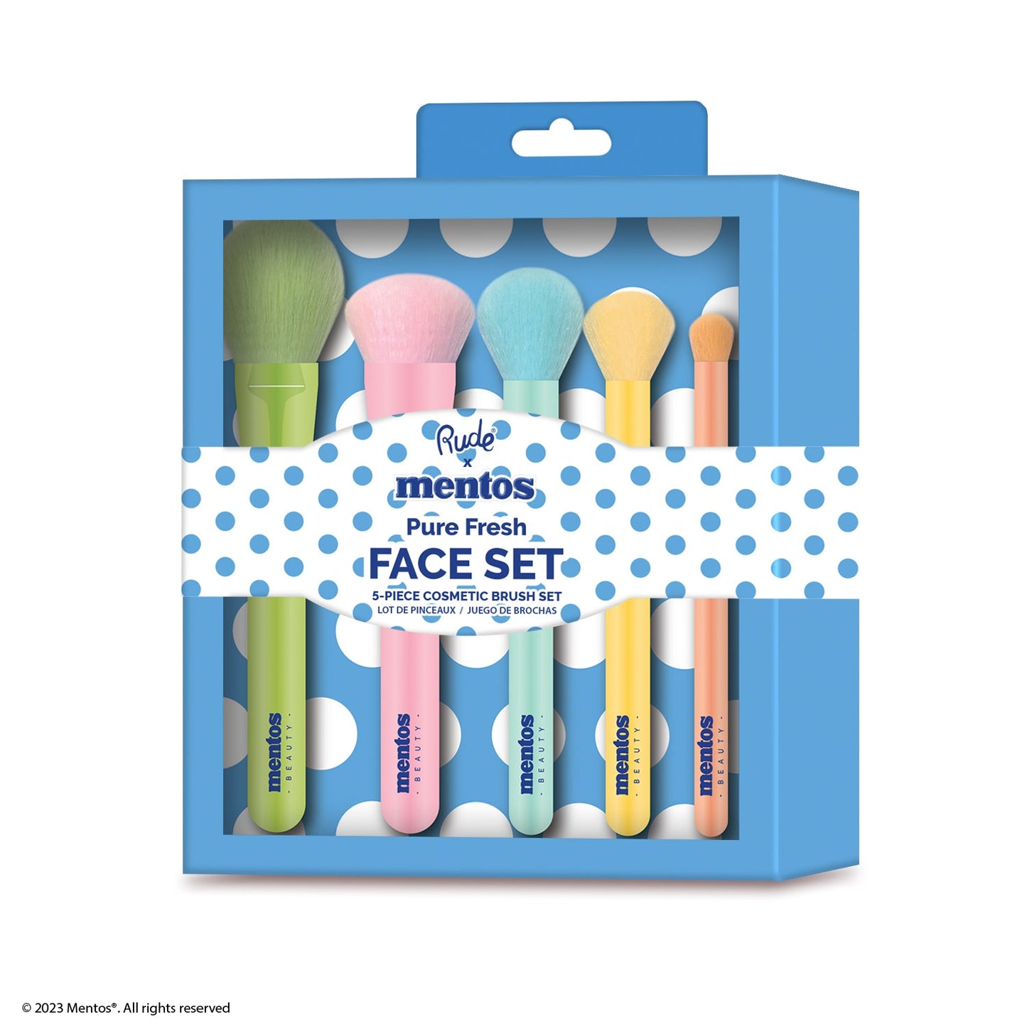 RUDE Mentos Face Brush Set