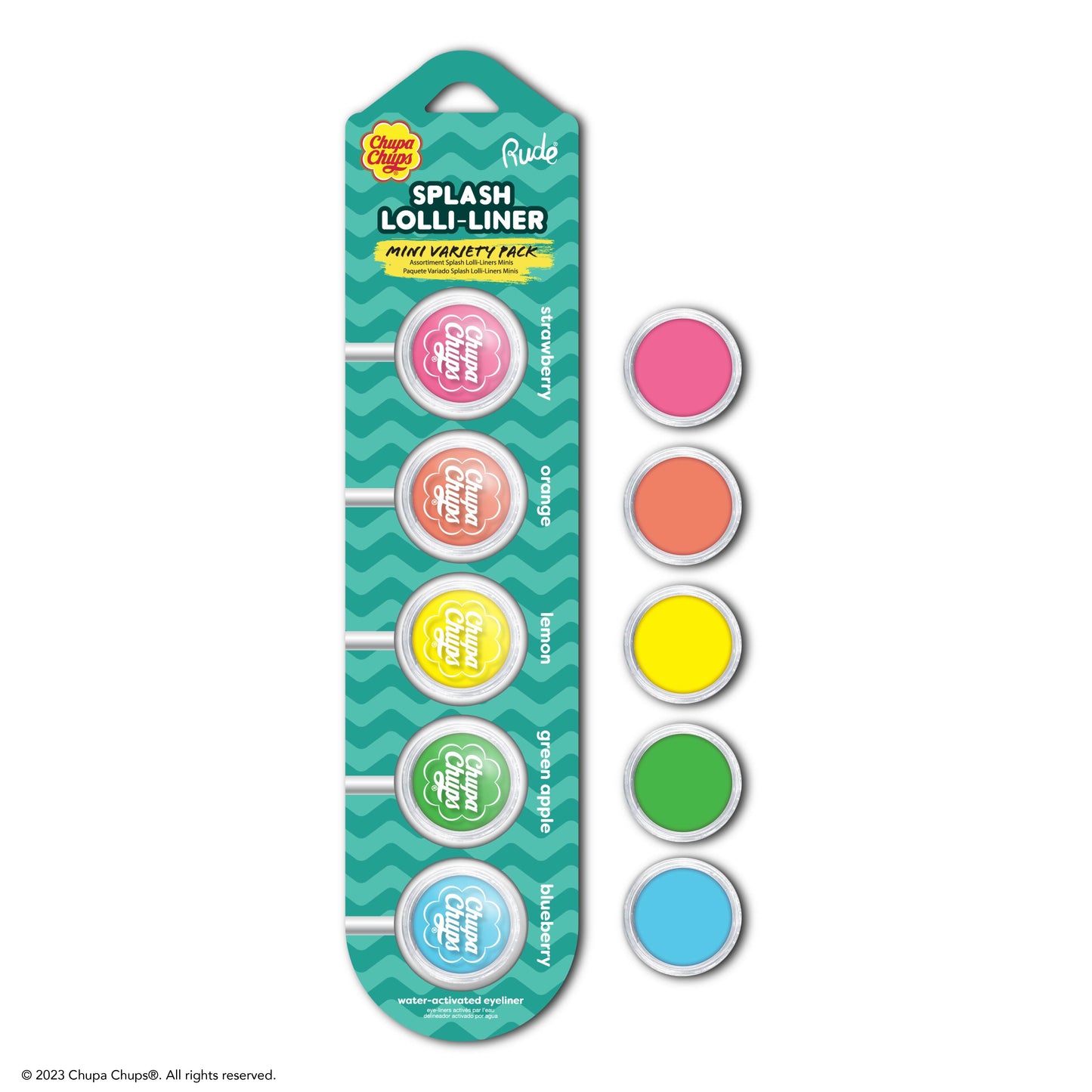 RUDE Chupa Chups Splash Lolli-Liner Mini Variety Pack