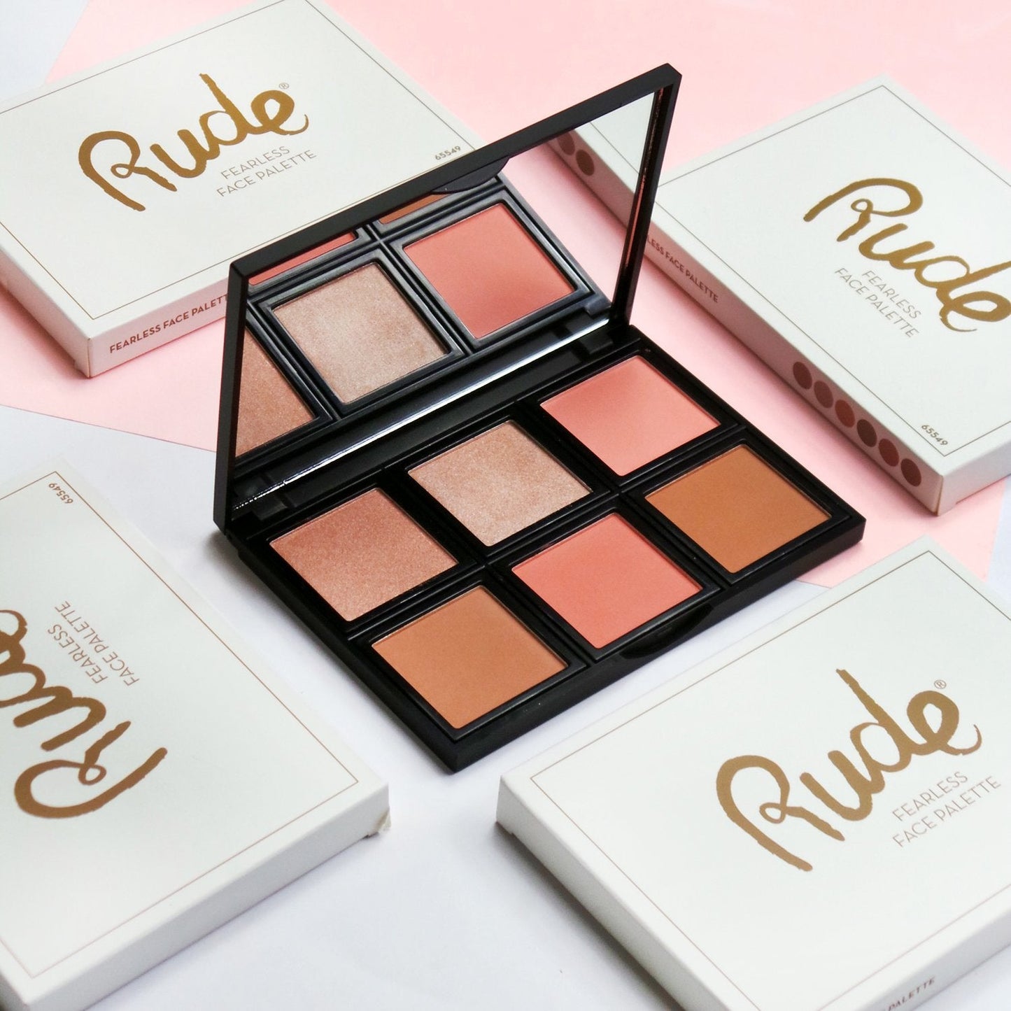 RUDE Fearless Face Palette