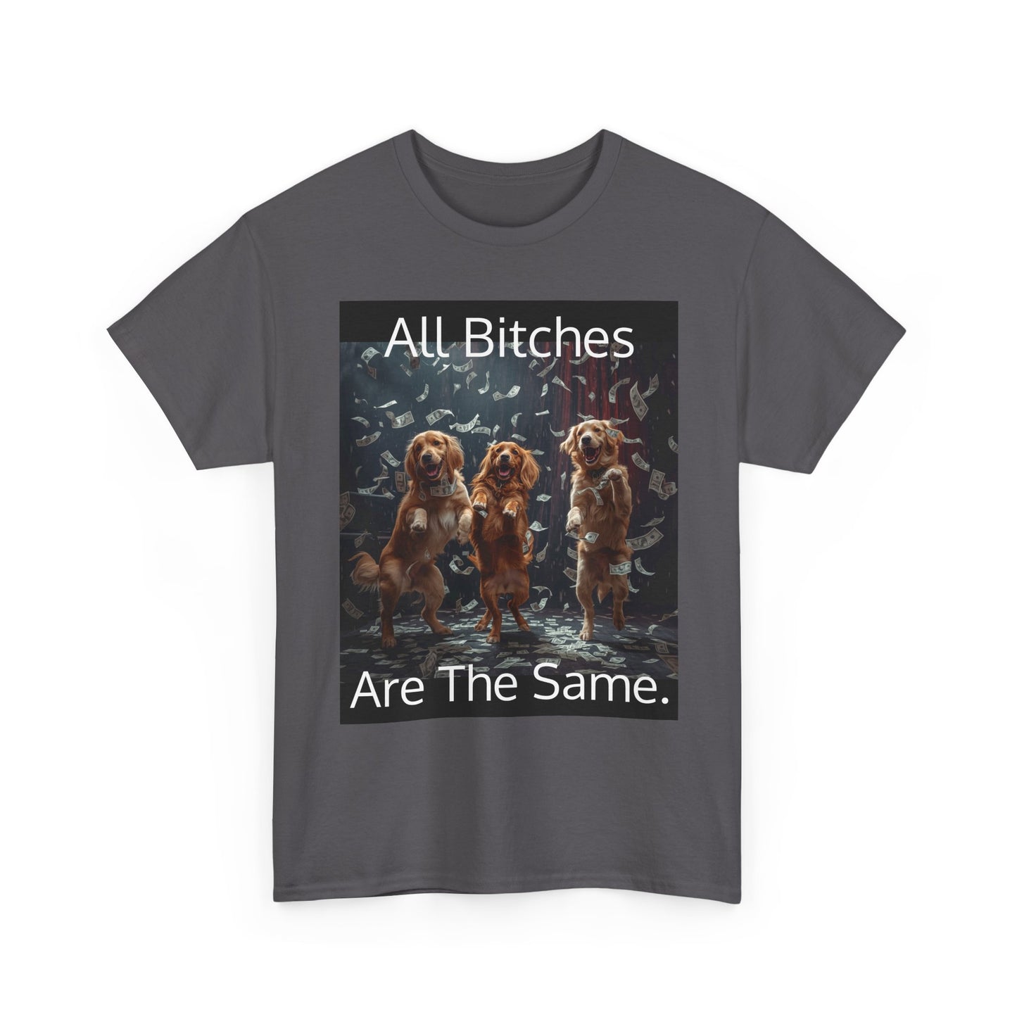 Funny 'Bitches Are the Same' Graphic T-Shirt — Humor Tee for Friends & Gifting