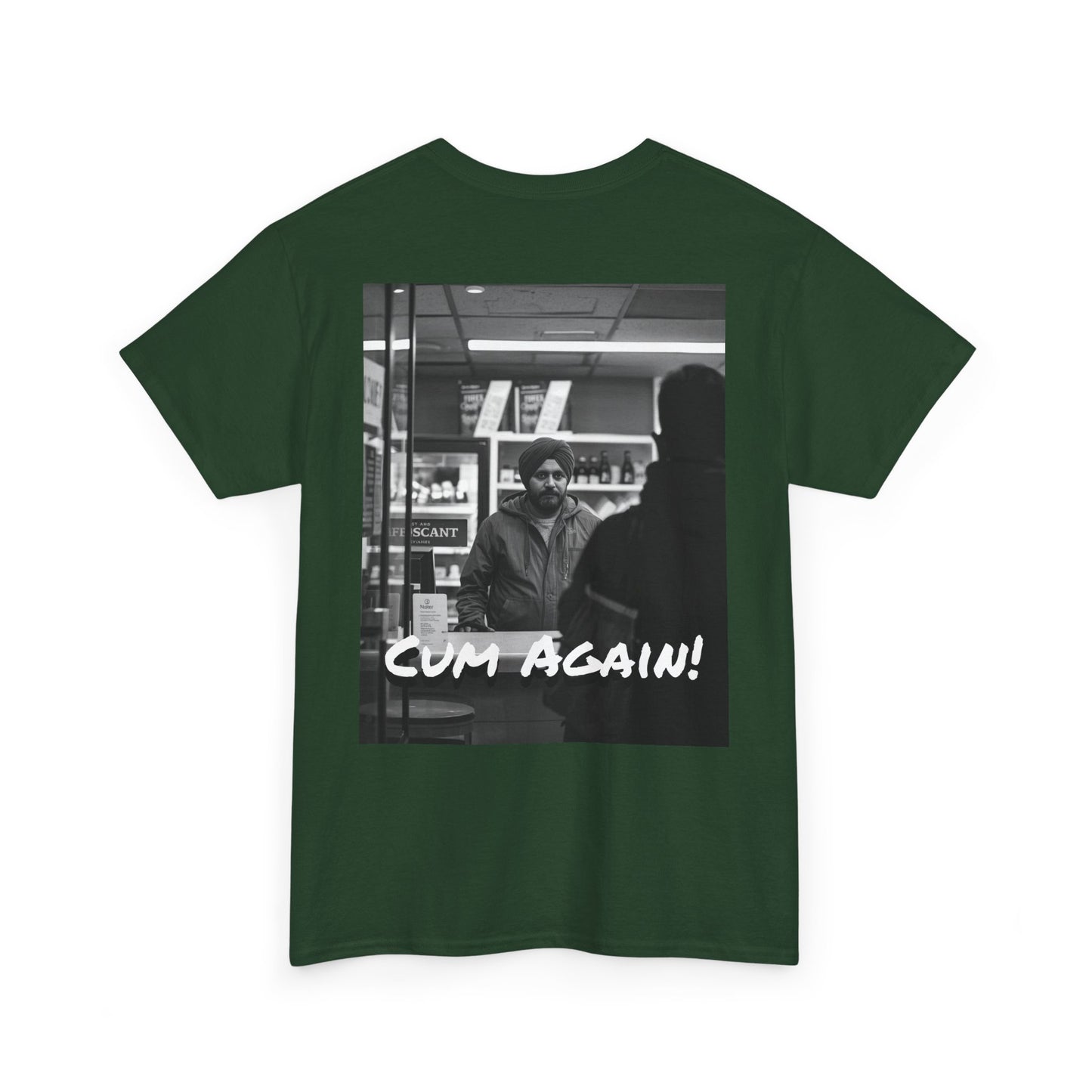 Graphic Tee — Fuck You!!! Cum Again!!! TEE