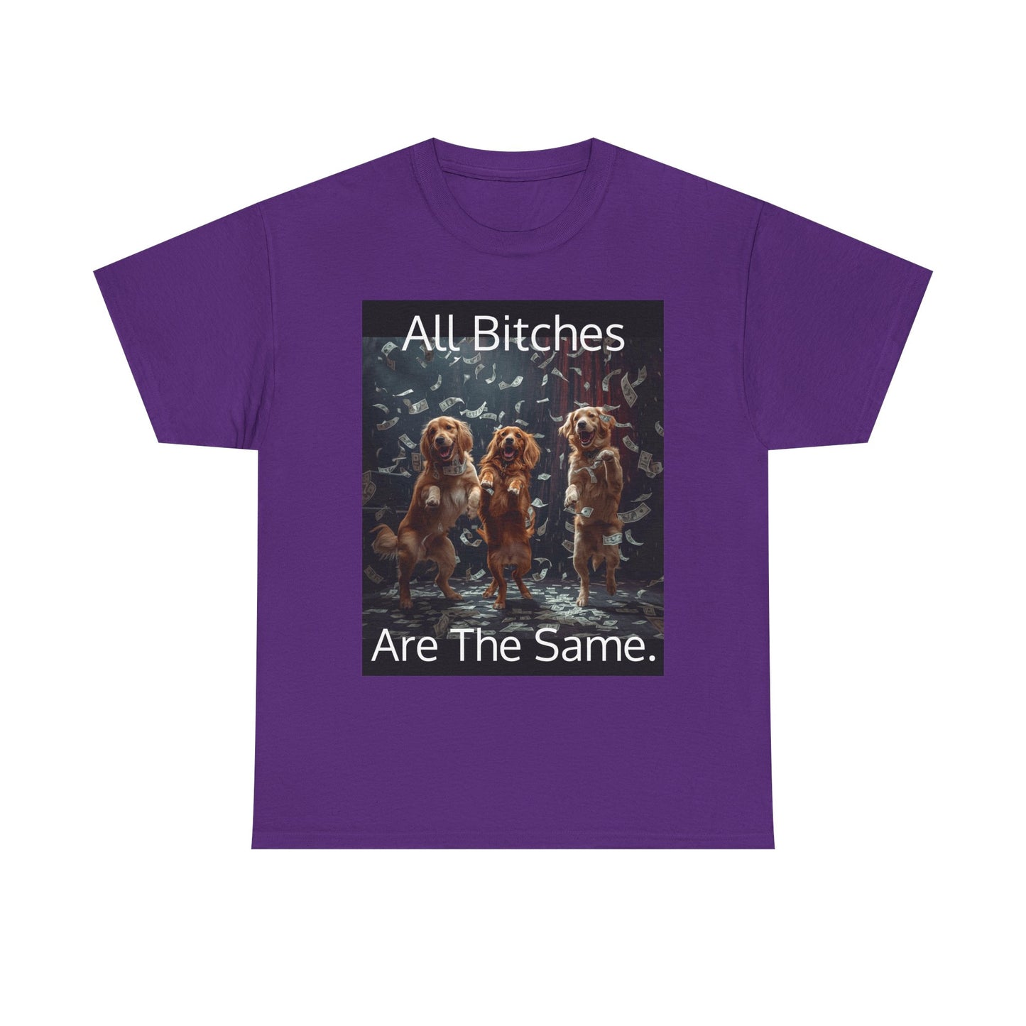 Funny 'Bitches Are the Same' Graphic T-Shirt — Humor Tee for Friends & Gifting