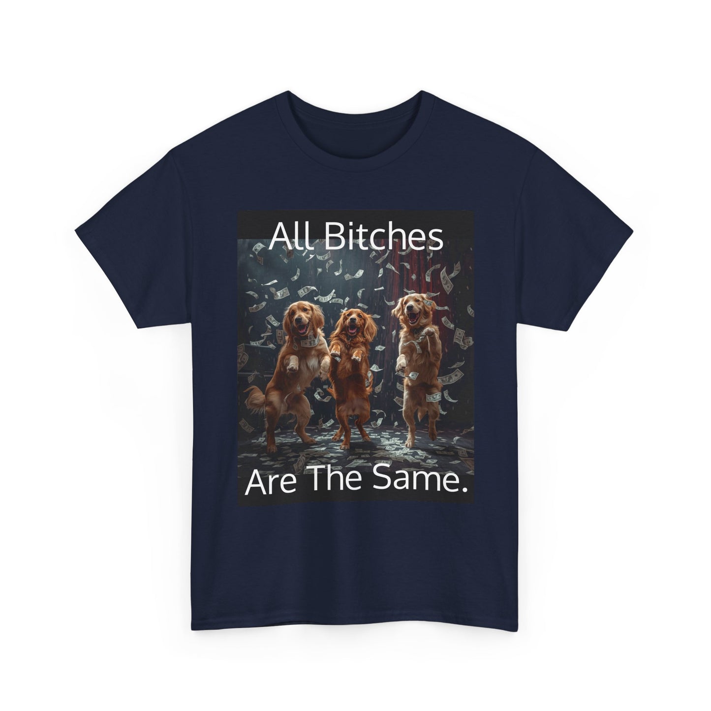 Funny 'Bitches Are the Same' Graphic T-Shirt — Humor Tee for Friends & Gifting