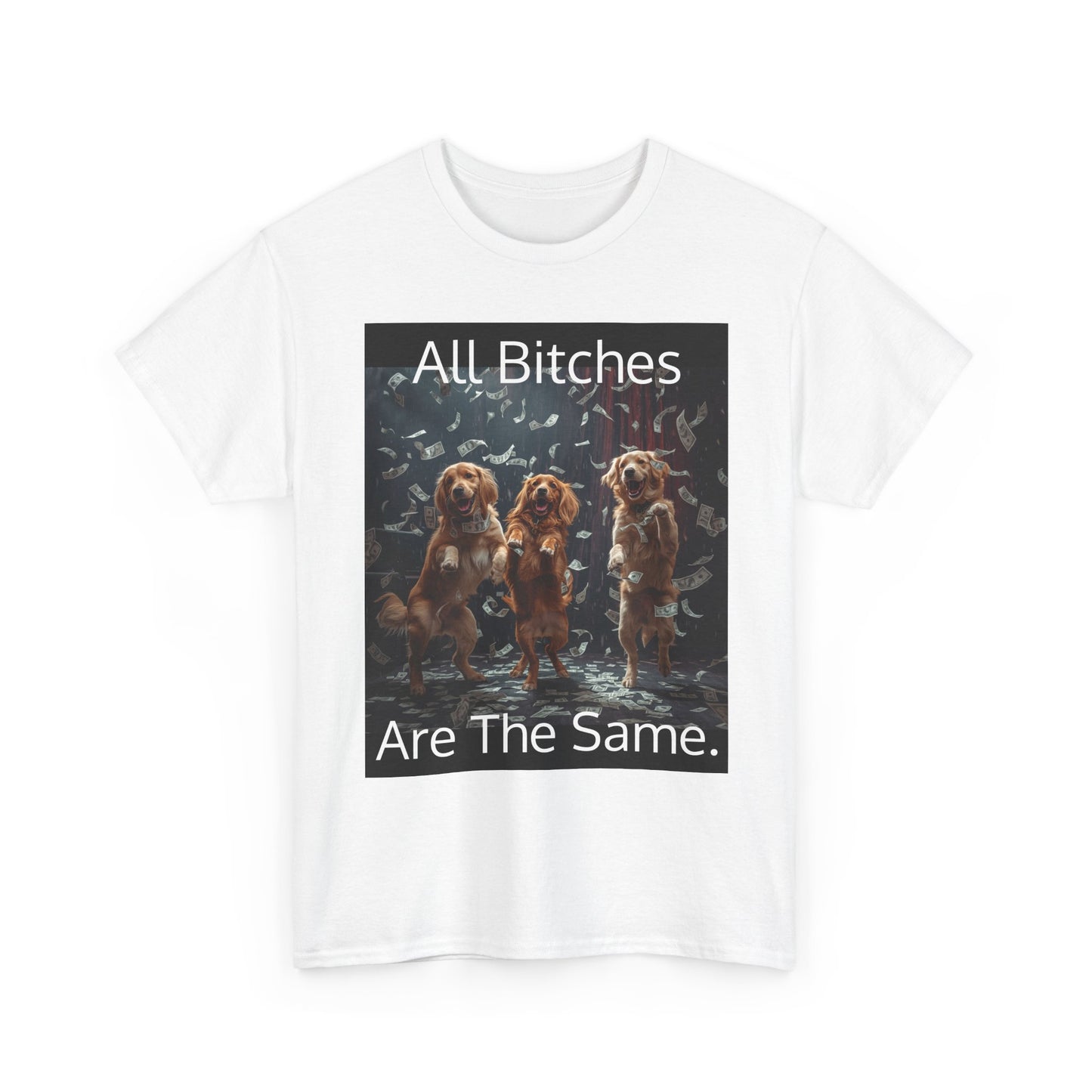Funny 'Bitches Are the Same' Graphic T-Shirt — Humor Tee for Friends & Gifting