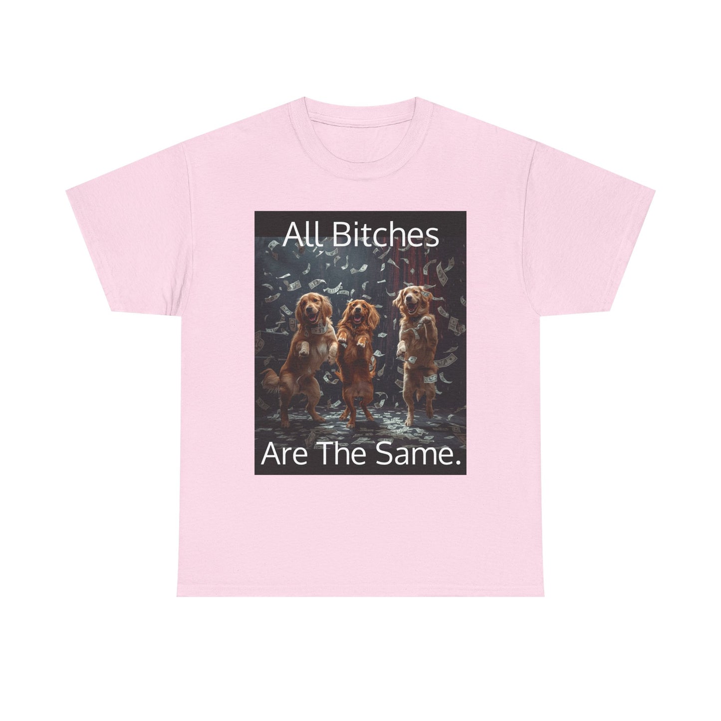 Funny 'Bitches Are the Same' Graphic T-Shirt — Humor Tee for Friends & Gifting