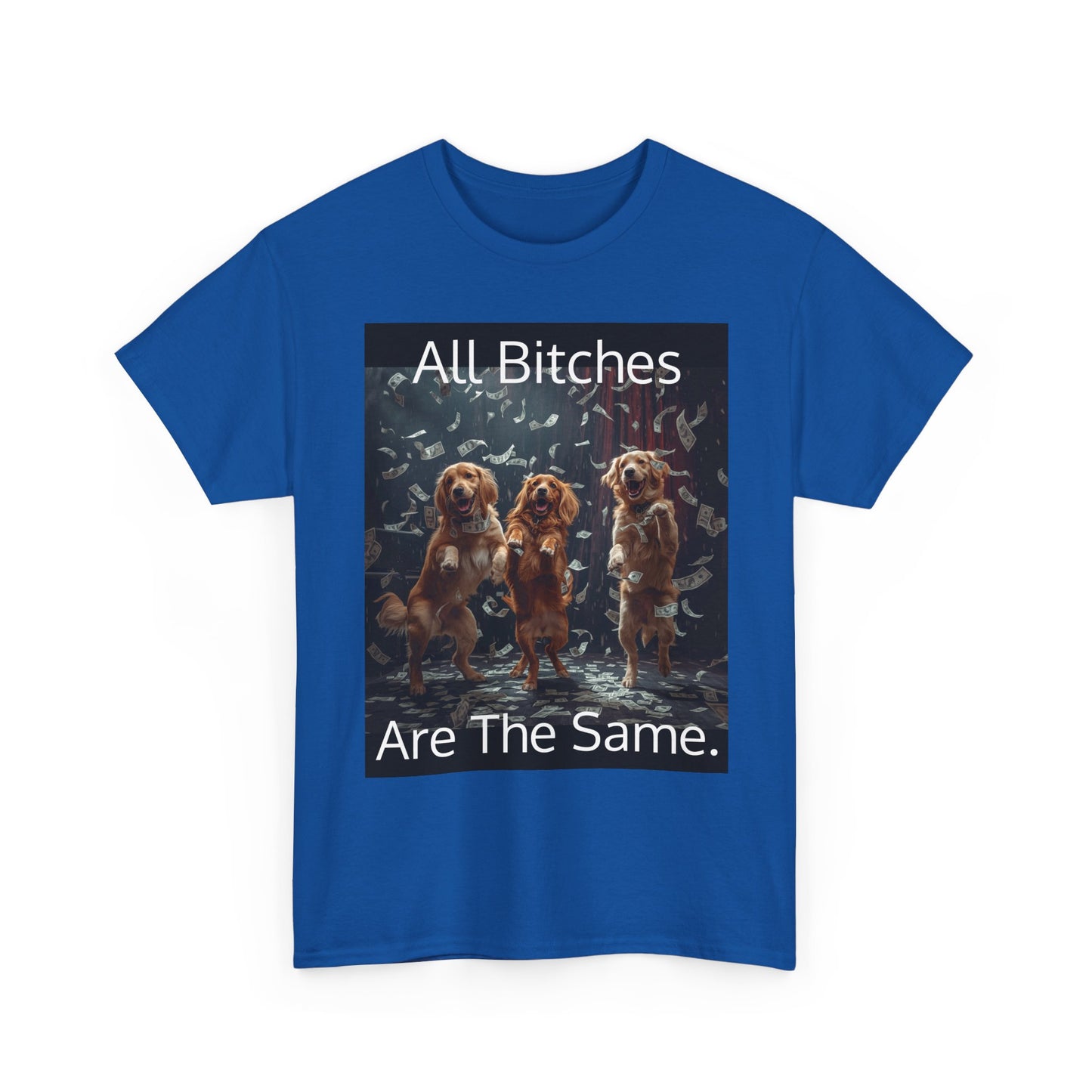 Funny 'Bitches Are the Same' Graphic T-Shirt — Humor Tee for Friends & Gifting