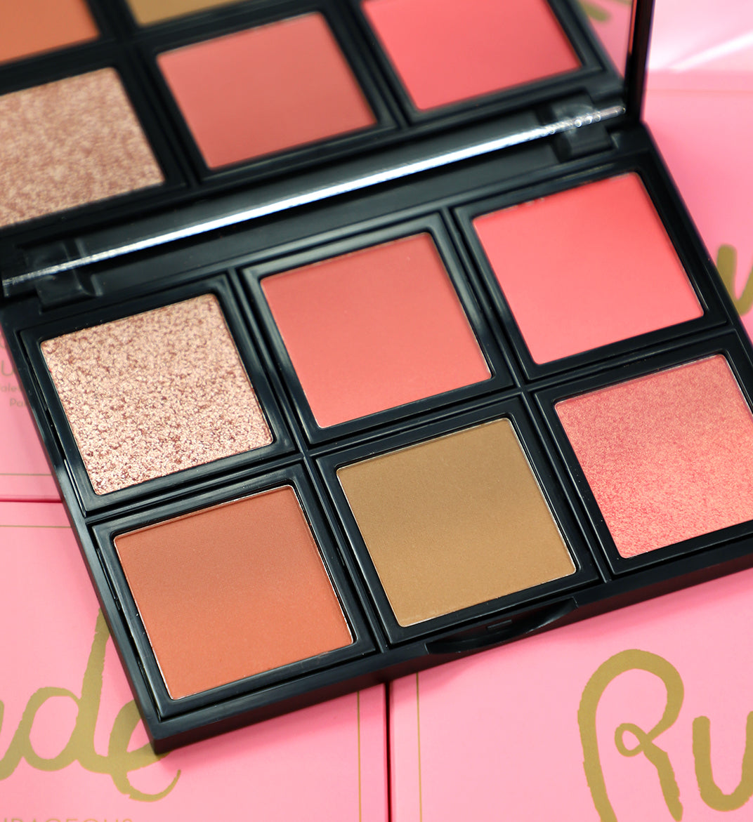 RUDE Courageous Blush Palette