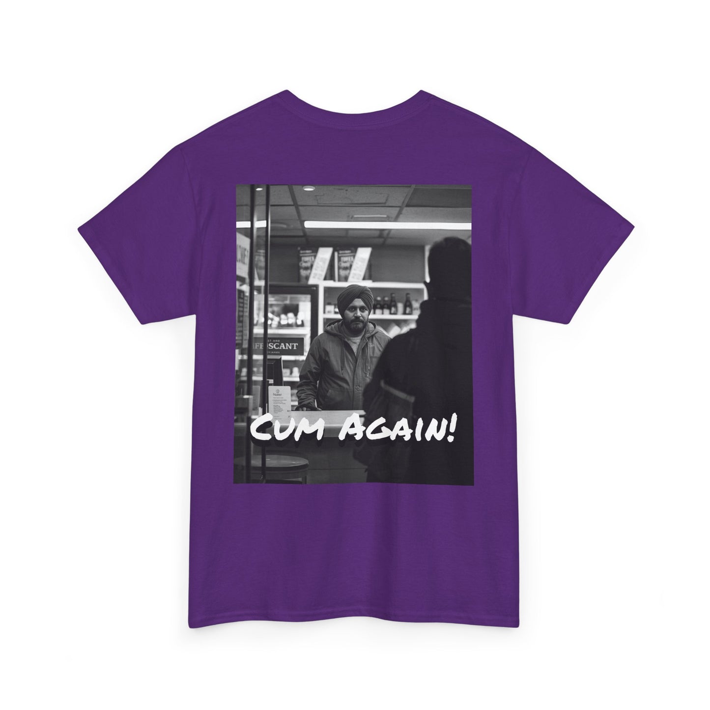 Graphic Tee — Fuck You!!! Cum Again!!! TEE