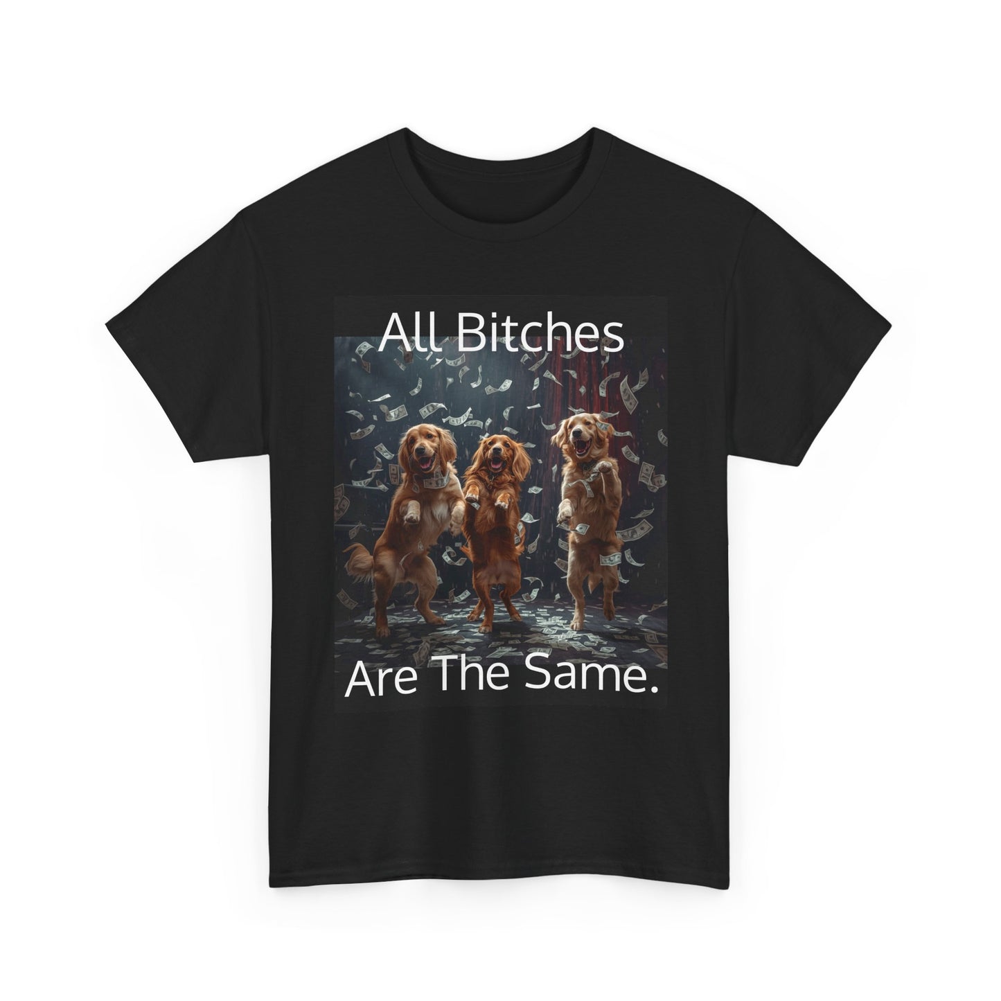 Funny 'Bitches Are the Same' Graphic T-Shirt — Humor Tee for Friends & Gifting
