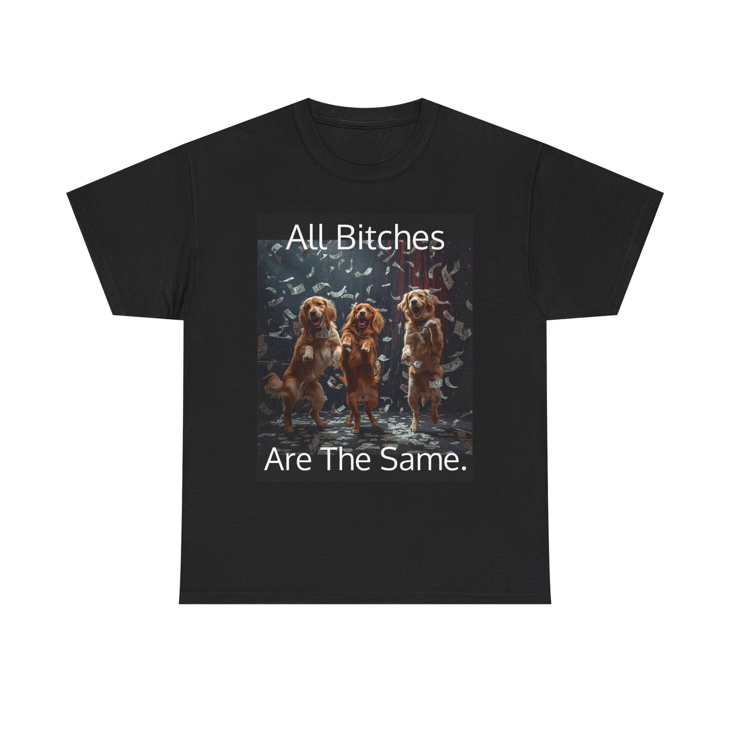 Funny 'Bitches Are the Same' Graphic T-Shirt — Humor Tee for Friends & Gifting